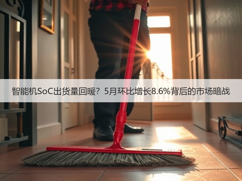 智能机SoC出货量回暖？5月环比增长8.