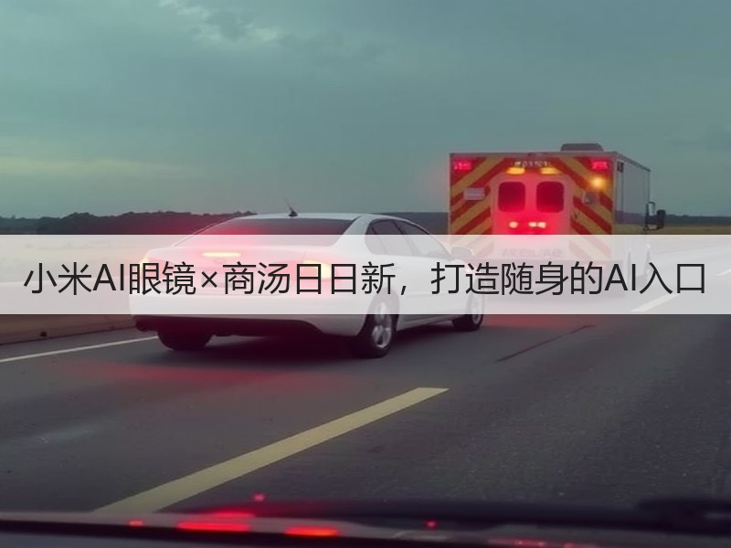 小米AI眼镜×商汤日日新，打造随身的AI