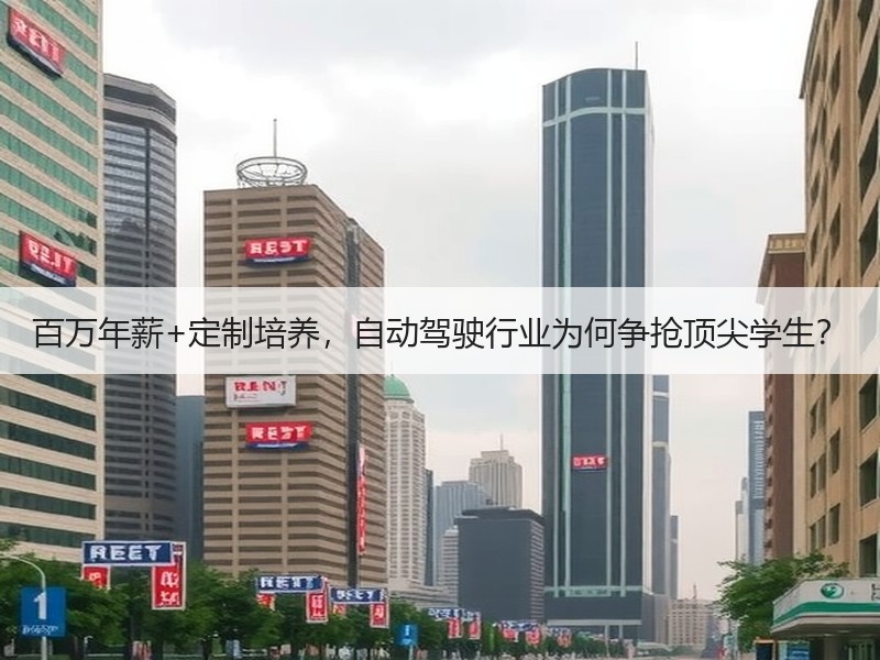 百万年薪+定制培养，自动驾驶行业为何争抢