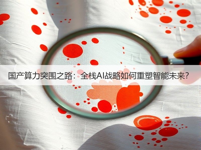 国产算力突围之路：全栈AI战略如何重塑智