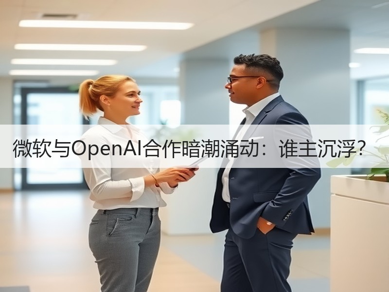 微软与OpenAI合作暗潮涌动：谁主沉浮