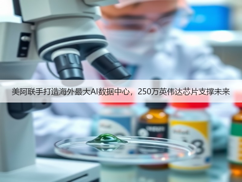 美阿联手打造海外最大AI数据中心，250