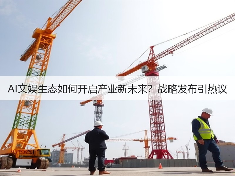 AI文娱生态如何开启产业新未来？战略发布