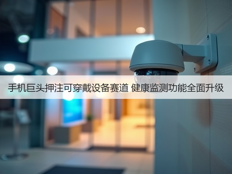 手机巨头押注可穿戴设备赛道 健康监测功能