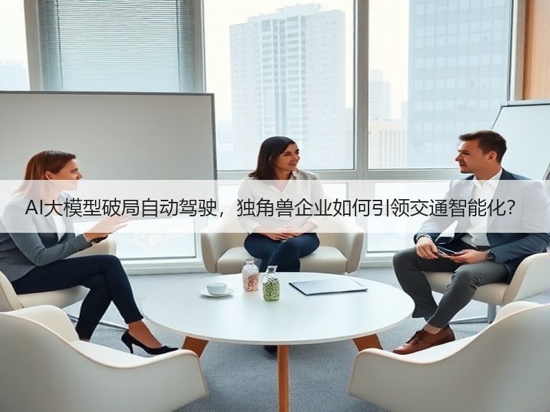 AI大模型破局自动驾驶，独角兽企业如何引