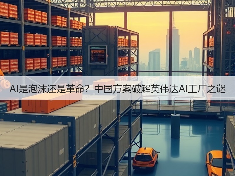 AI是泡沫还是革命？中国方案破解英伟达A