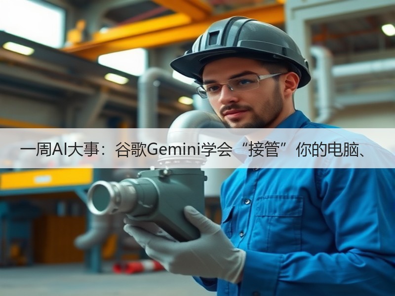 一周AI大事：谷歌Gemini学会“接管