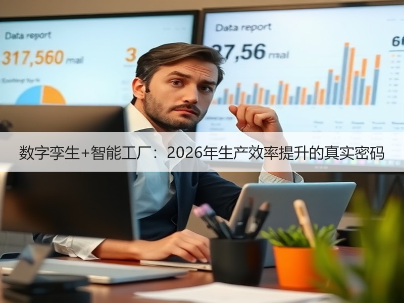 数字孪生+智能工厂：2026年生产效率提