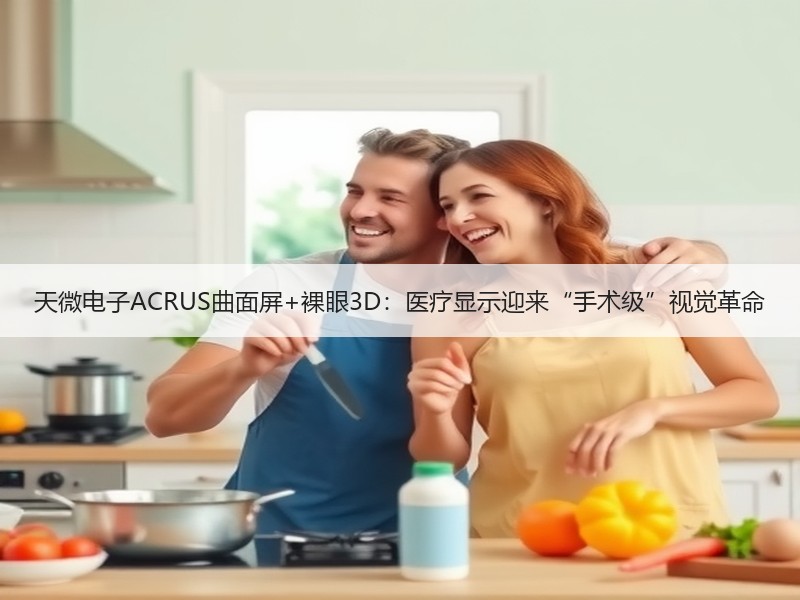 天微电子ACRUS曲面屏+裸眼3D：医疗
