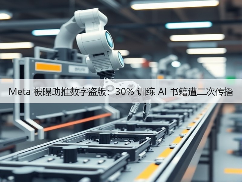 Meta 被曝助推数字盗版：30% 训练