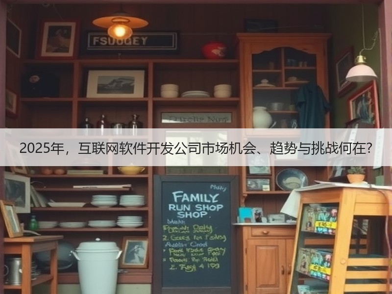 2025年，互联网软件开发公司市场机会、