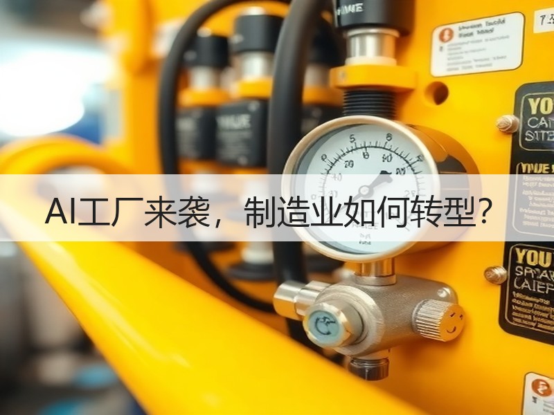AI工厂来袭，制造业如何转型？