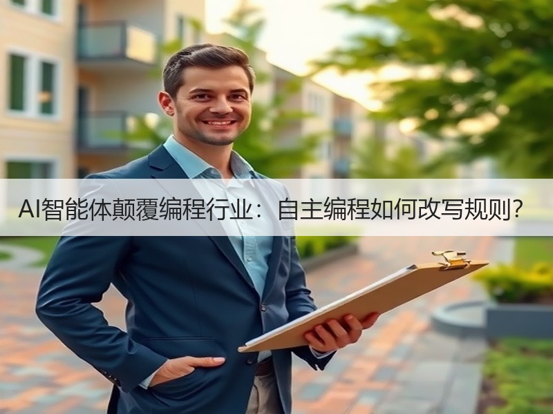 AI智能体颠覆编程行业：自主编程如何改写