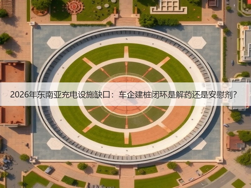 2026年东南亚充电设施缺口：车企建桩闭