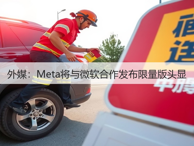 外媒：Meta将与微软合作发布限量版头显