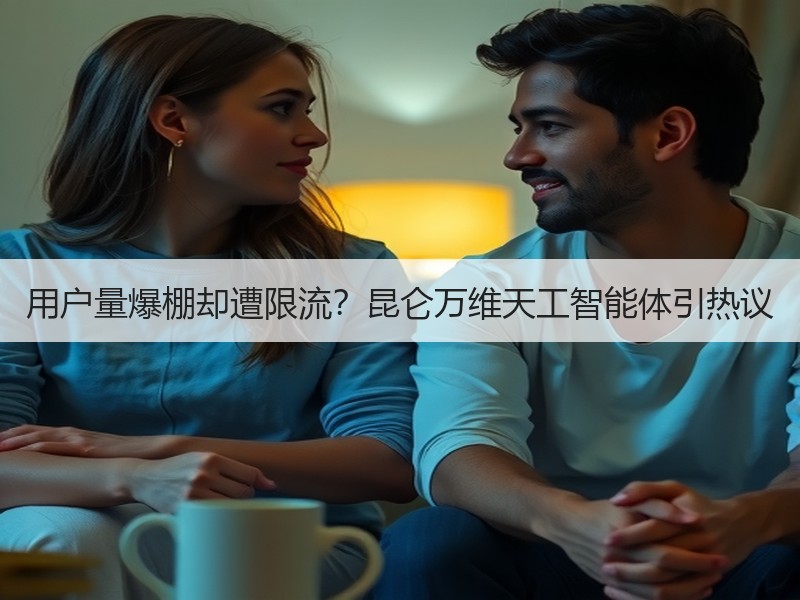 用户量爆棚却遭限流？昆仑万维天工智能体引