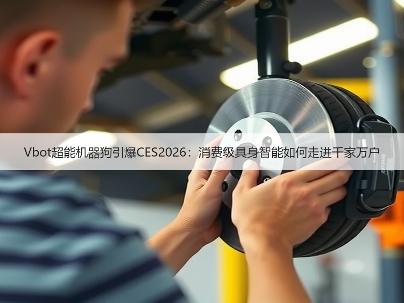 Vbot超能机器狗引爆CES2026：消