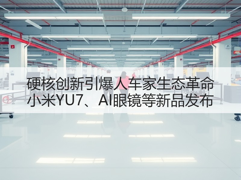 硬核创新引爆人车家生态革命 小米YU7、
