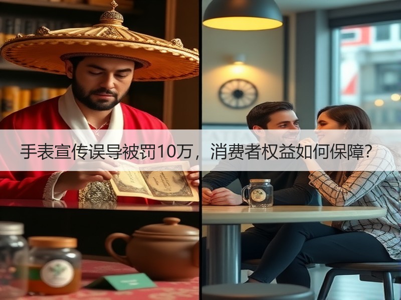手表宣传误导被罚10万，消费者权益如何保