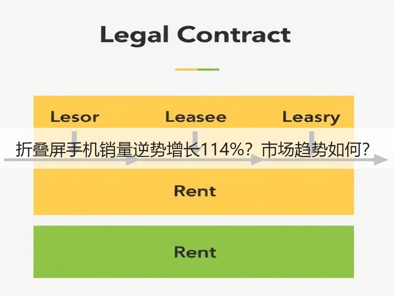 折叠屏手机销量逆势增长114%？市场趋势