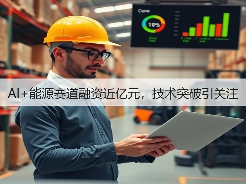 AI+能源赛道融资近亿元，技术突破引关注