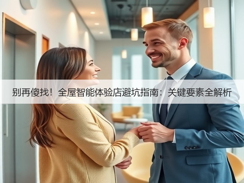 别再傻找！全屋智能体验店避坑指南：关键要