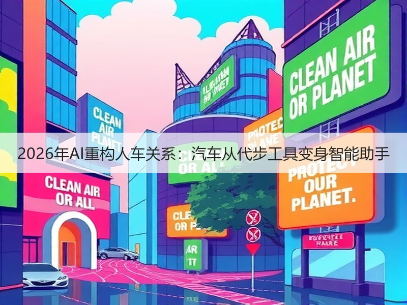 2026年AI重构人车关系：汽车从代步工