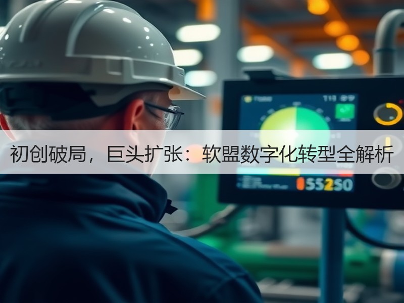 初创破局，巨头扩张：软盟数字化转型全解析