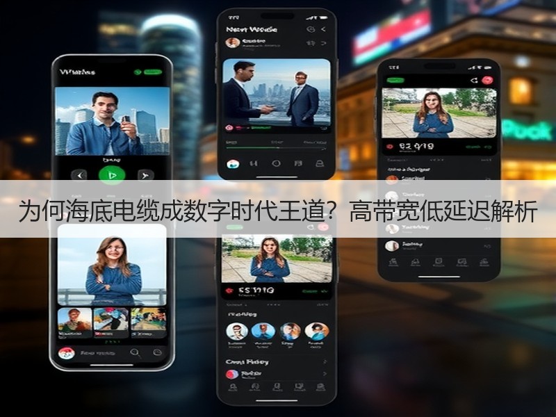 为何海底电缆成数字时代王道？高带宽低延迟