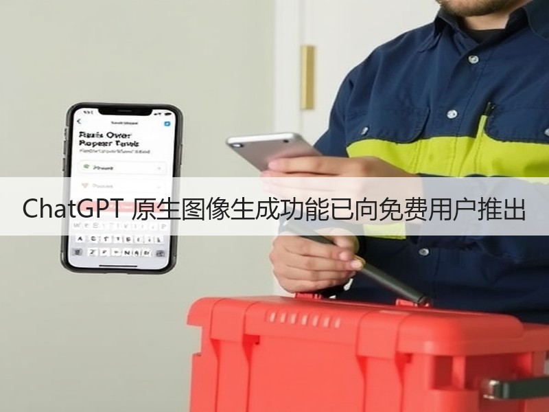ChatGPT 原生图像生成功能已向免费