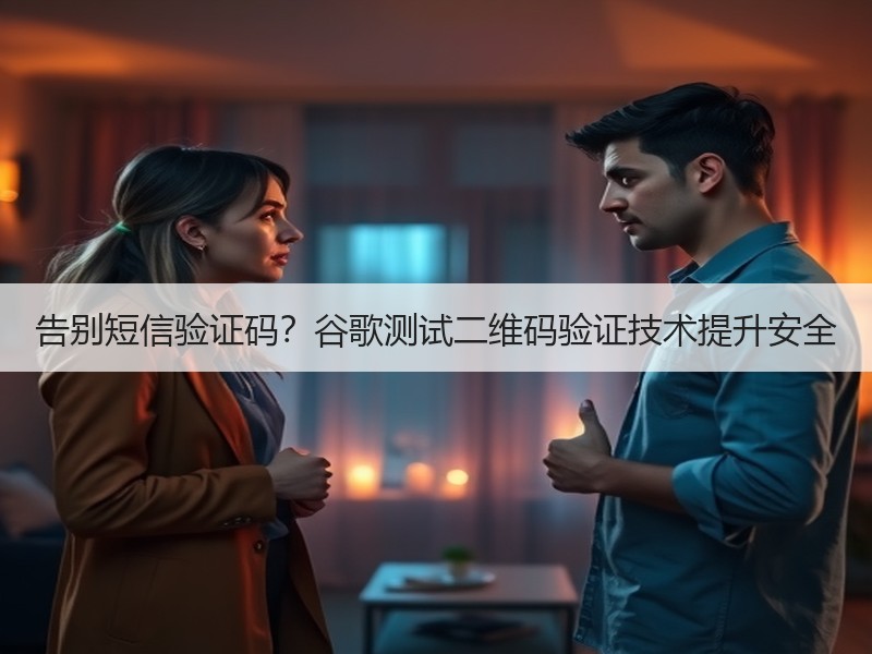 告别短信验证码？谷歌测试二维码验证技术提