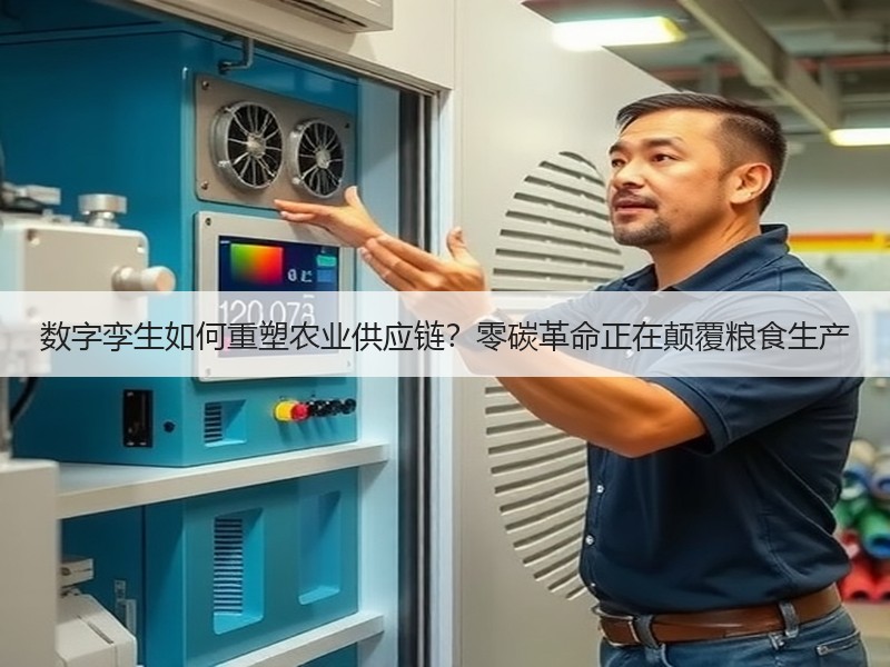 数字孪生如何重塑农业供应链？零碳革命正在