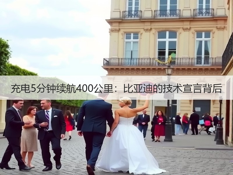 充电5分钟续航400公里：比亚迪的技术宣