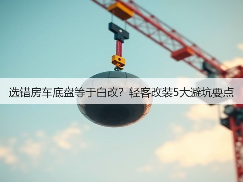 选错房车底盘等于白改？轻客改装5大避坑要