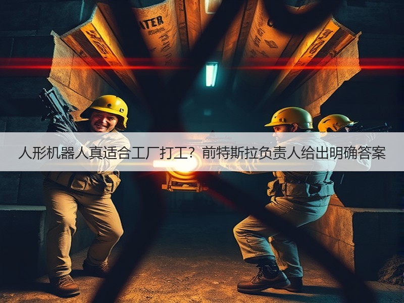 人形机器人真适合工厂打工？前特斯拉负责人