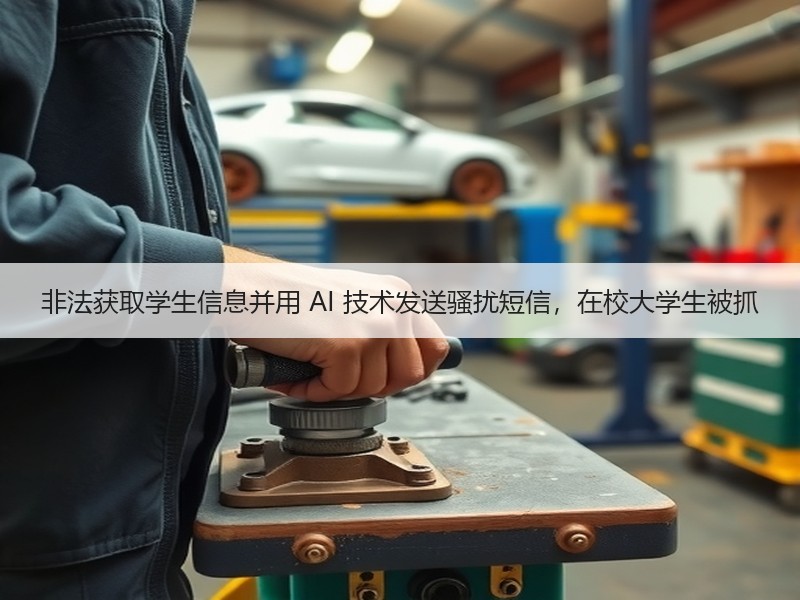 非法获取学生信息并用 AI 技术发送骚扰