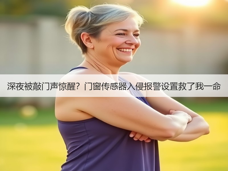 深夜被敲门声惊醒？门窗传感器入侵报警设置