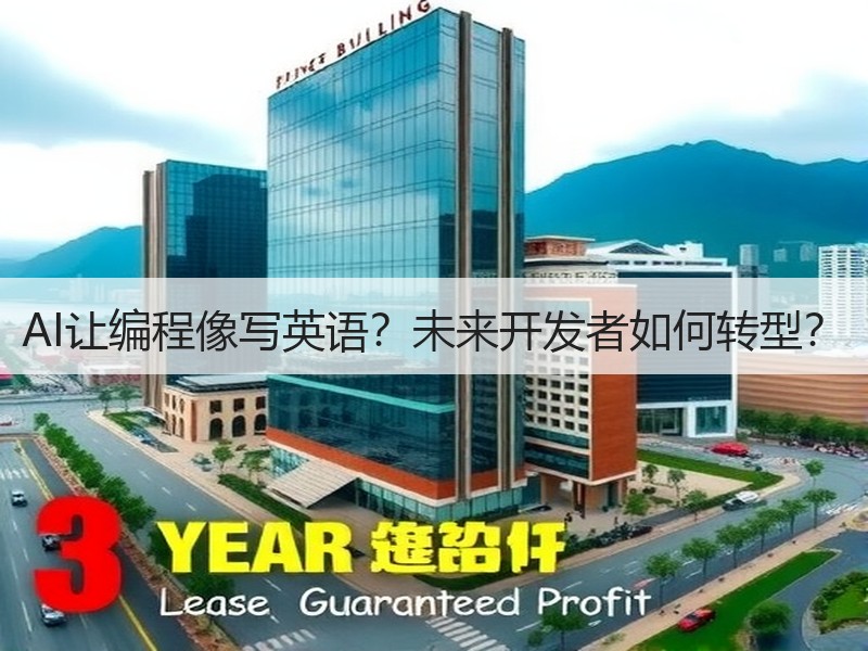 AI让编程像写英语？未来开发者如何转型？