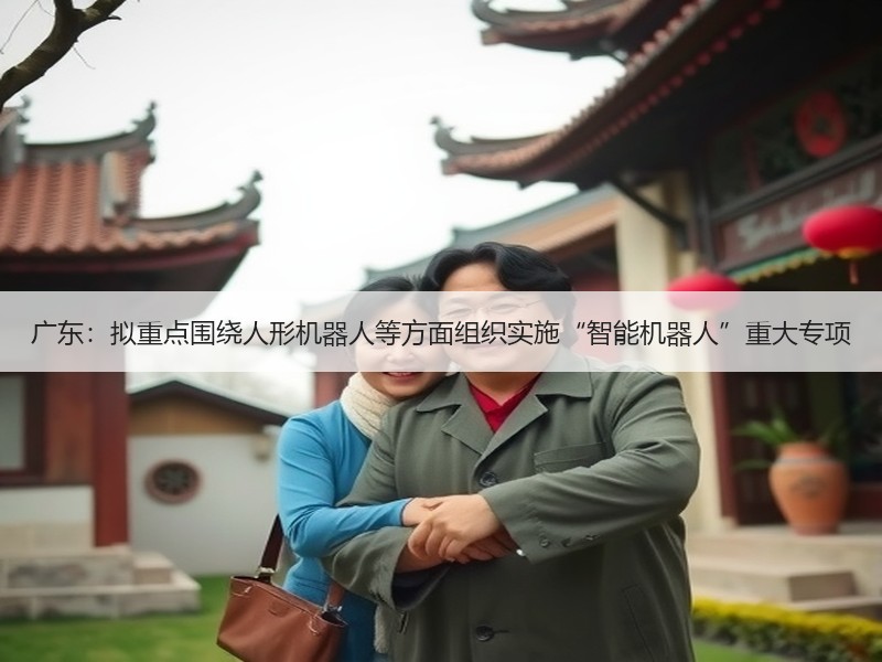 广东：拟重点围绕人形机器人等方面组织实施