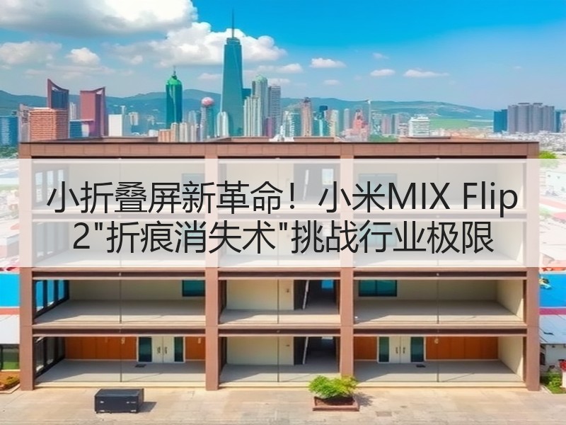 小折叠屏新革命！小米MIX Flip 2