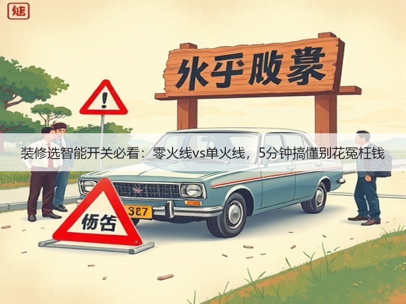 装修选智能开关必看：零火线vs单火线，5