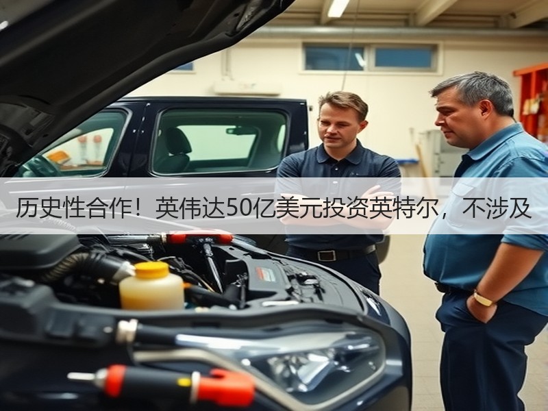 历史性合作！英伟达50亿美元投资英特尔，