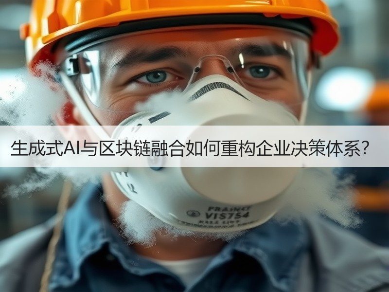 生成式AI与区块链融合如何重构企业决策体