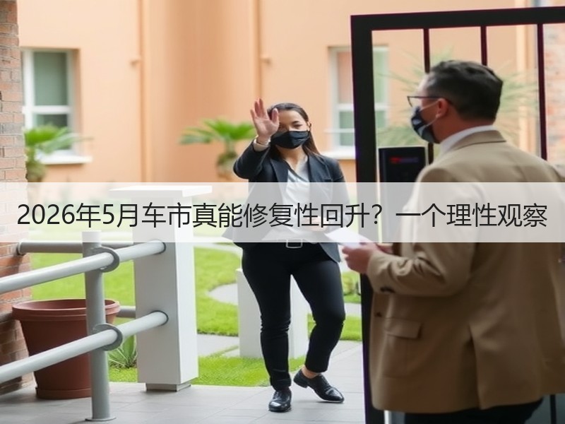 2026年5月车市真能修复性回升？一个理