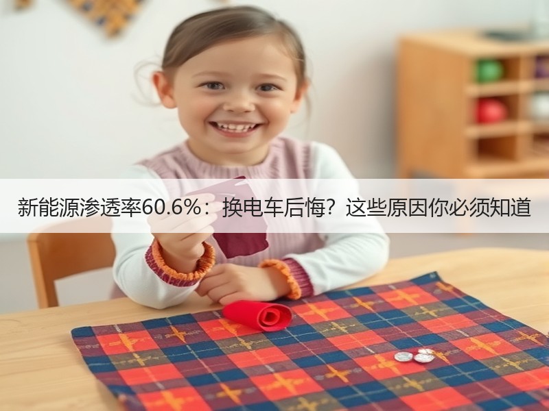 新能源渗透率60.6%：换电车后悔？这些
