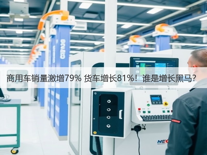 商用车销量激增79% 货车增长81%！谁