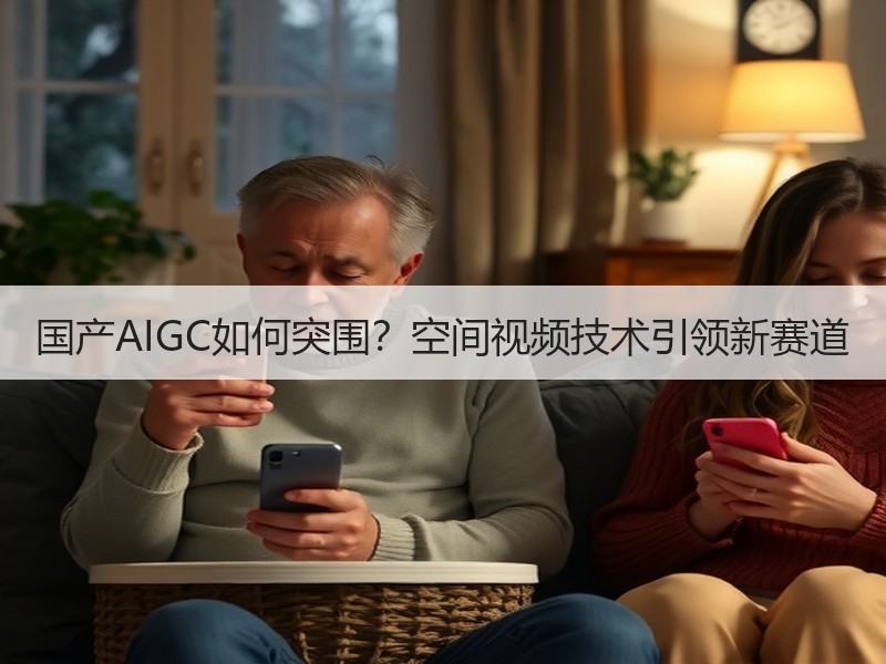 国产AIGC如何突围？空间视频技术引领新