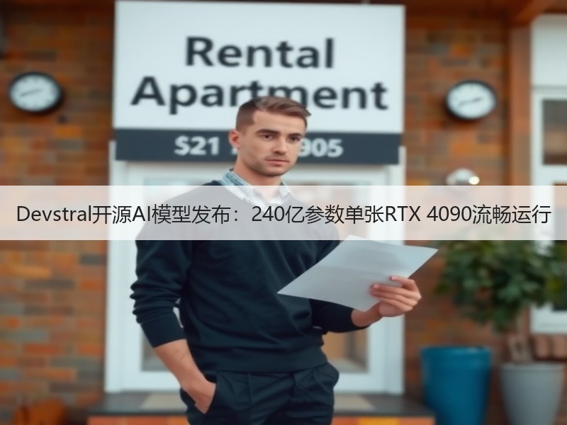 Devstral开源AI模型发布：240
