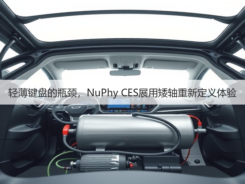 轻薄键盘的瓶颈，NuPhy CES展用矮