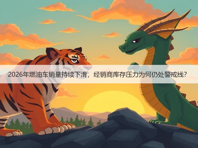 2026年燃油车销量持续下滑，经销商库存